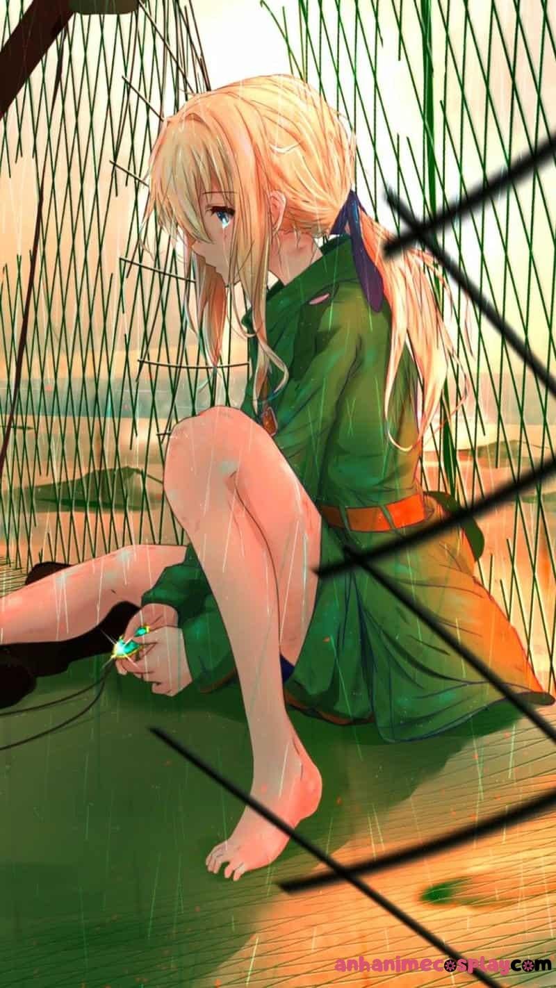 ảnh anime nữ buồn thất tình